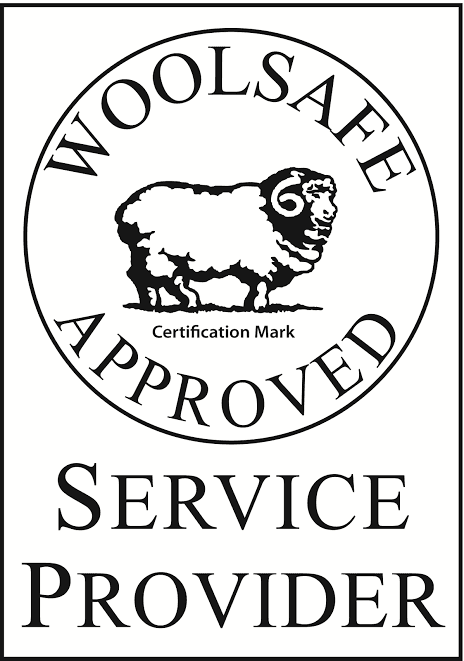 WoolSafe Approved Service Provider badge, The Carpet Guys, membership SA126 002